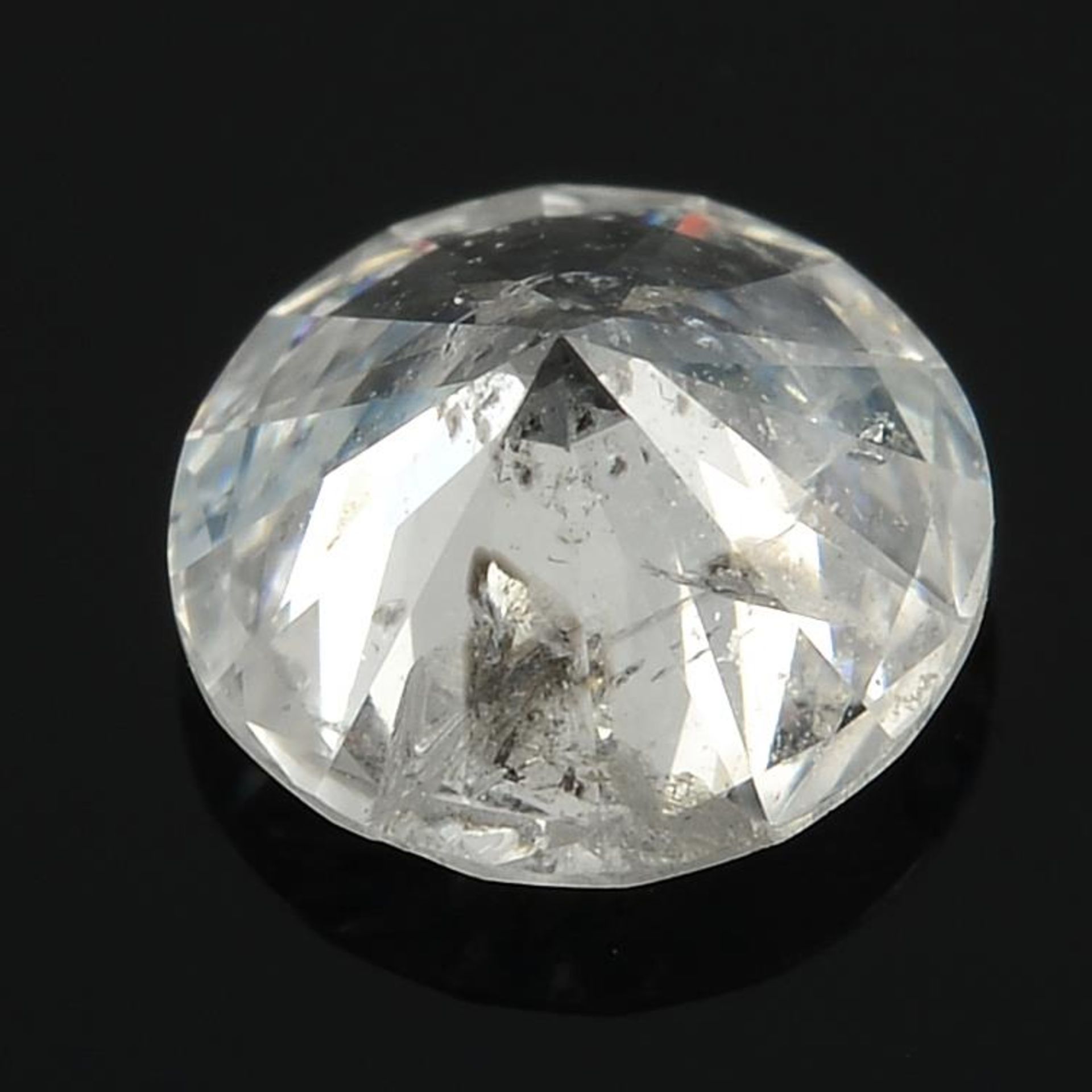 A brilliant-cut diamond, weighing 0.27ct. - Bild 2 aus 4