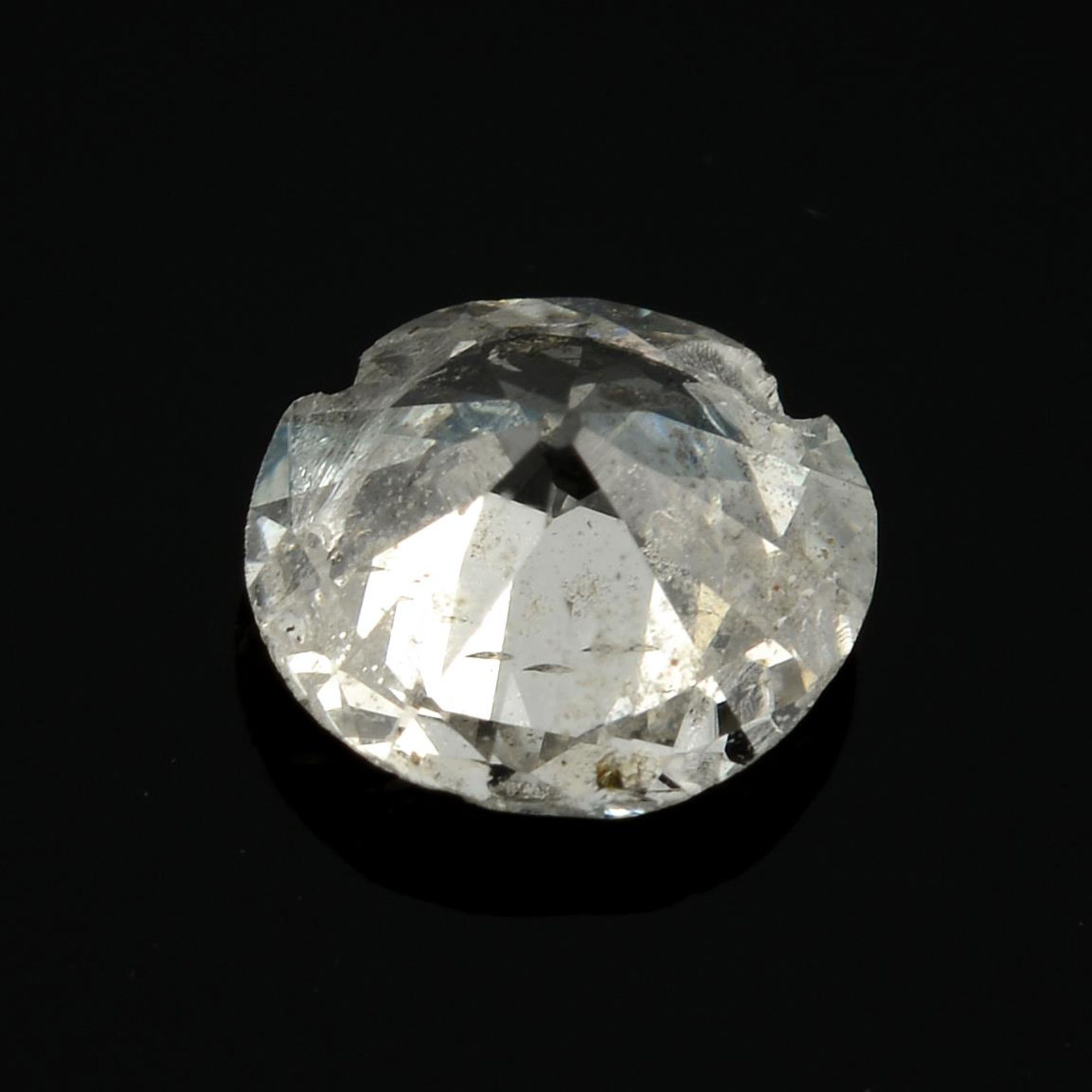 An old-cut diamond, estimated weight 0.30ct. - Bild 2 aus 2