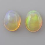 A selection of vari-shape opal cabochons.