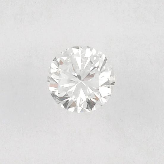 A brilliant cut diamond, weighing 0.39ct.