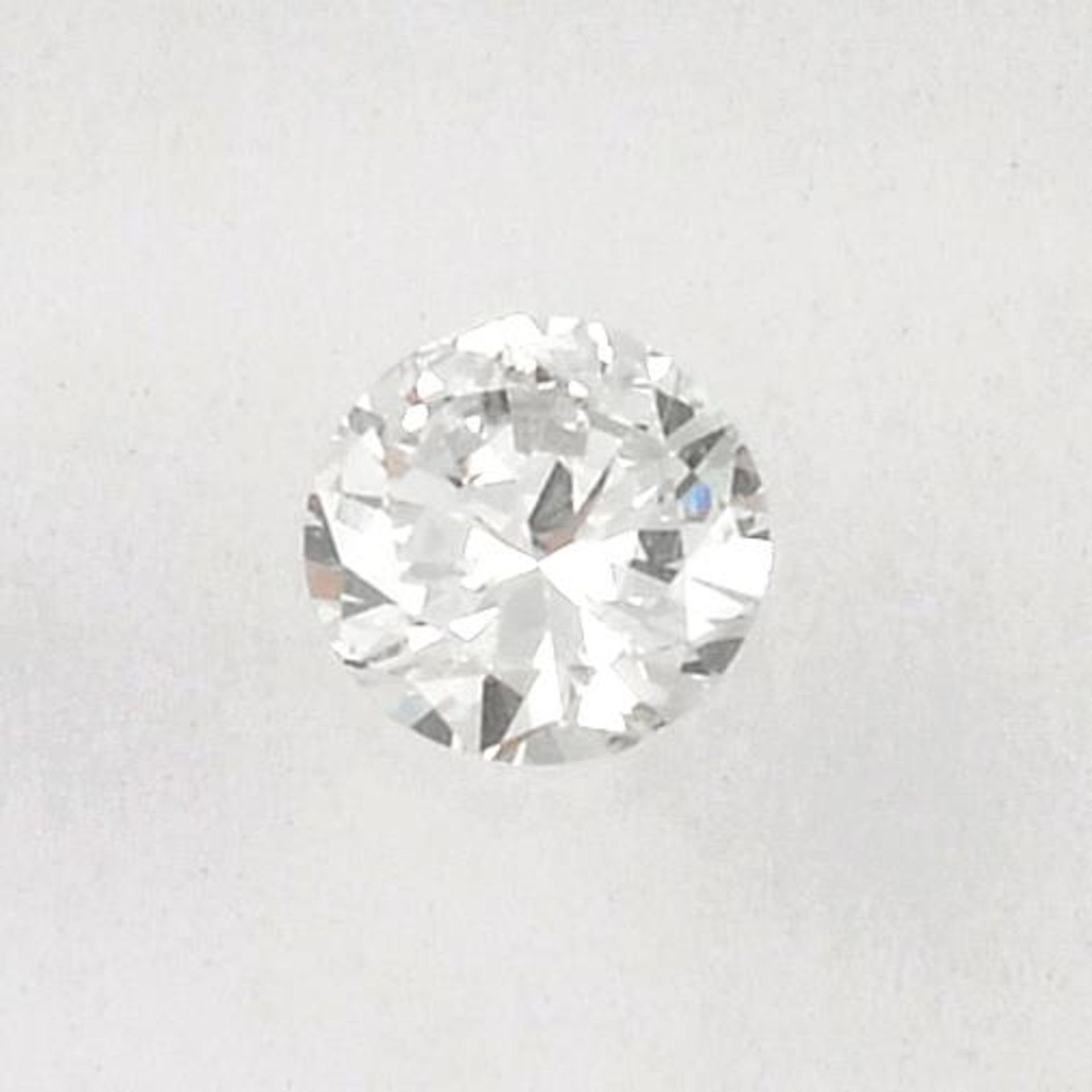 A brilliant cut diamond, weighing 0.28ct.
