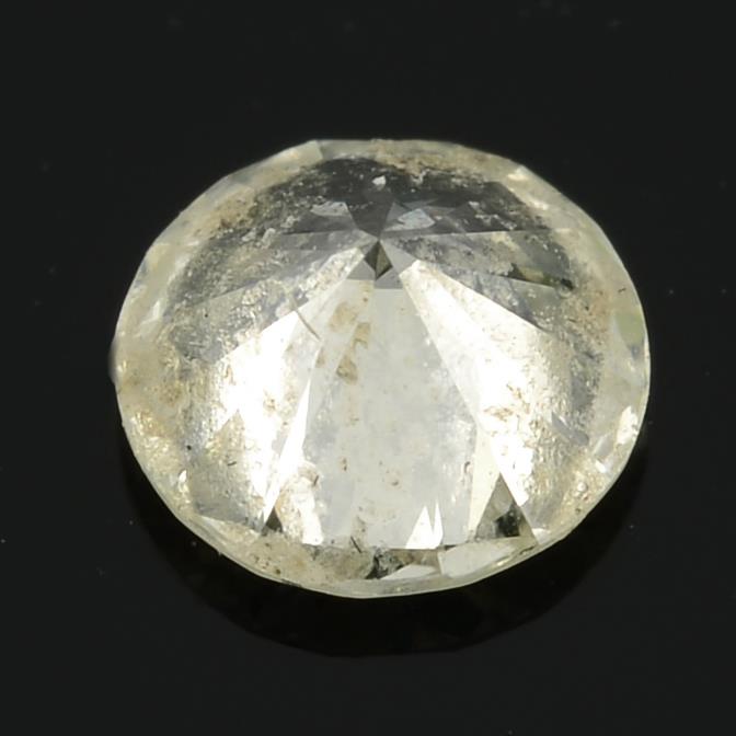 A brilliant cut diamond. - Image 2 of 3