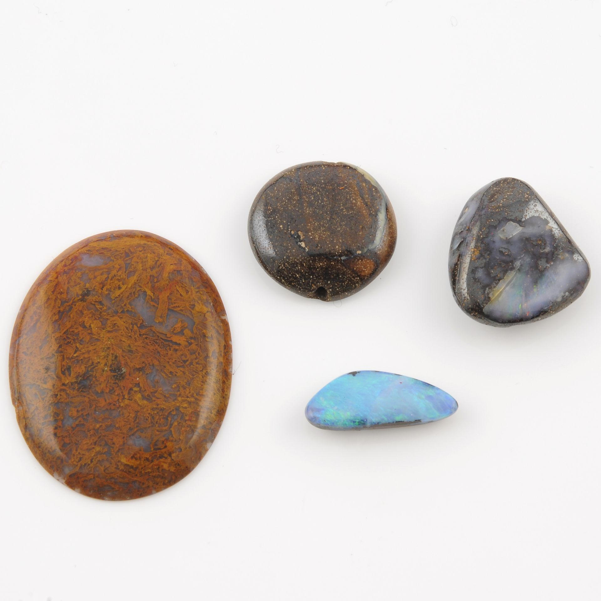 Selection of opals.