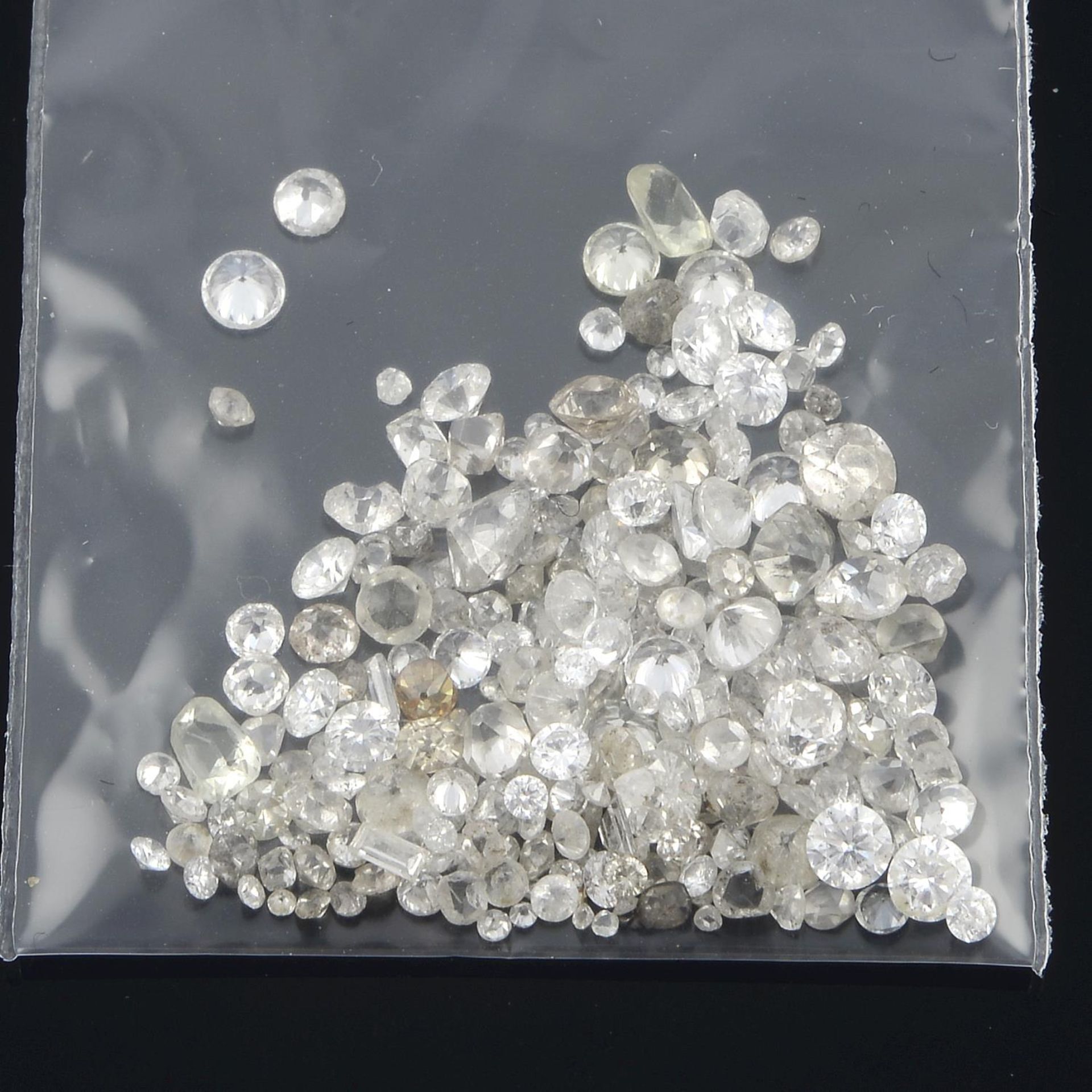 Selection of old cut diamonds, - Bild 2 aus 5