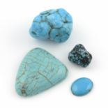 A selection of turquoise.