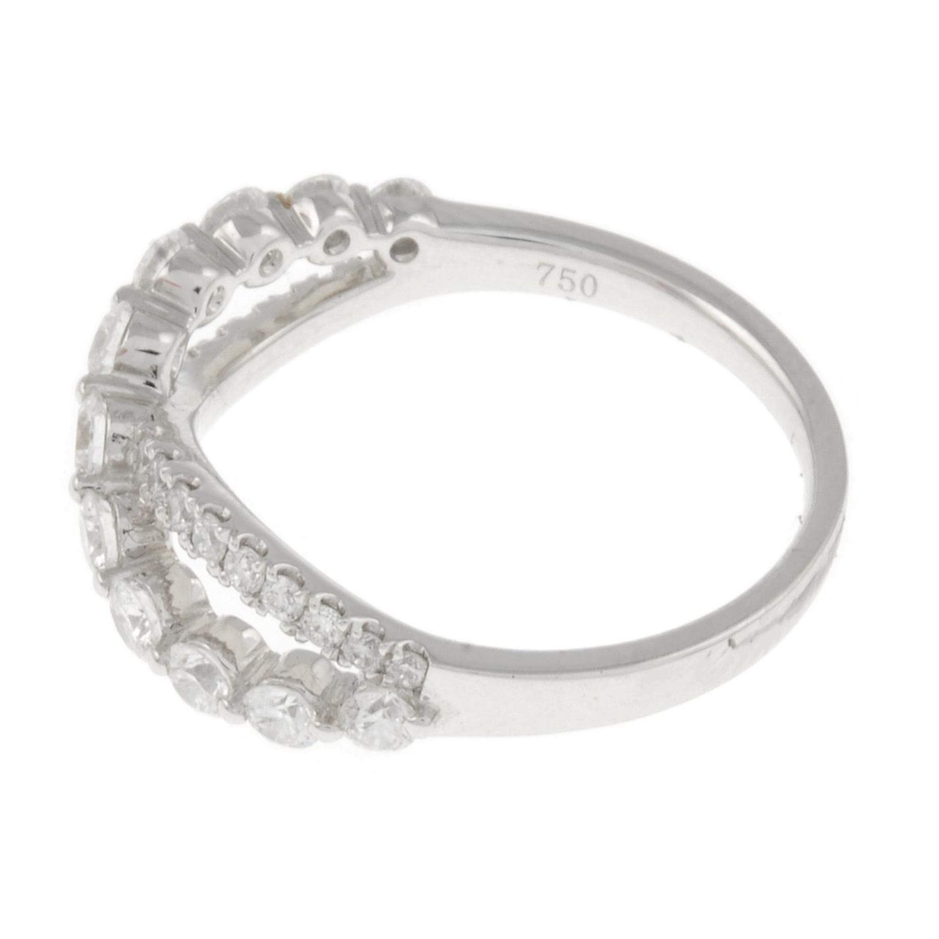 A brilliant-cut diamond openwork dress ring.Total diamond weight 0.90ct, - Image 2 of 4