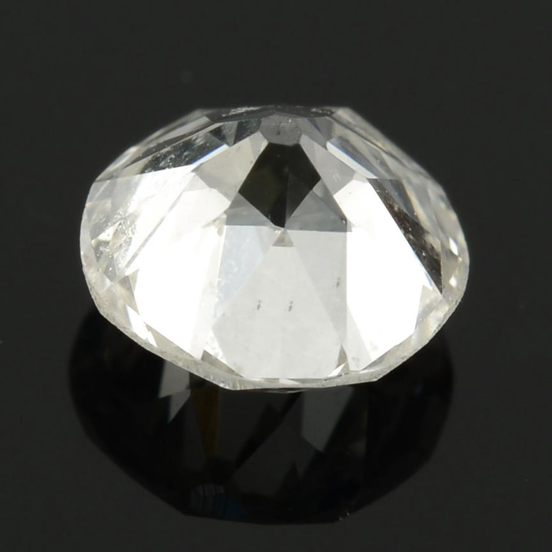 An old European cut diamond, weighing 0.43ct. - Image 2 of 2