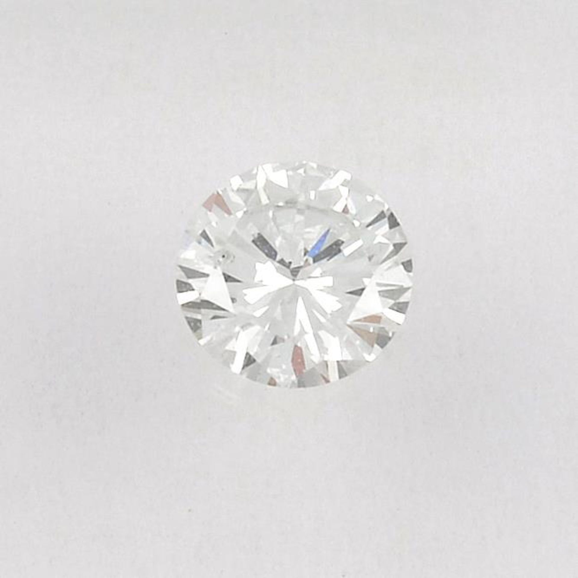 A brilliant cut diamond, weighing 0.40ct.