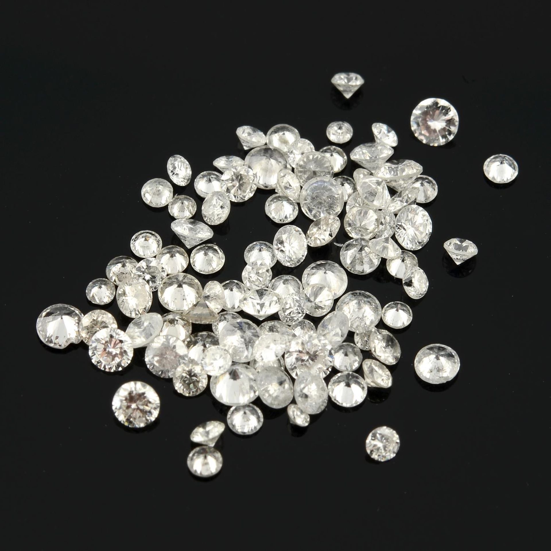 A selection of loose melee diamonds. - Image 2 of 2