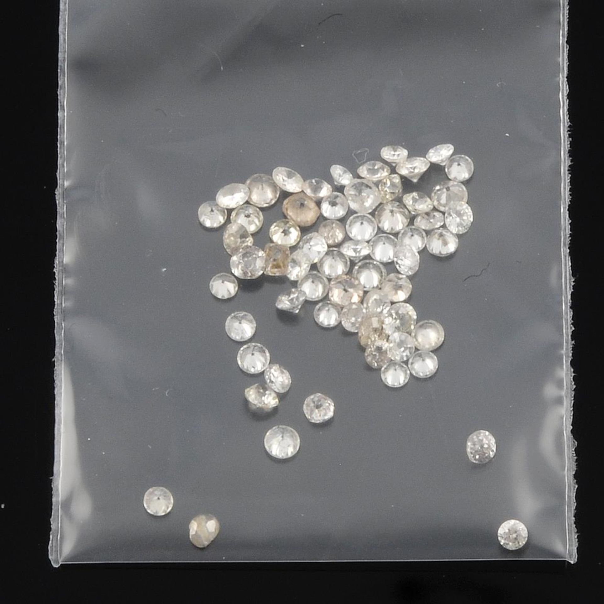 Selection of brilliant cut diamonds, weighing 3ct. - Image 2 of 2