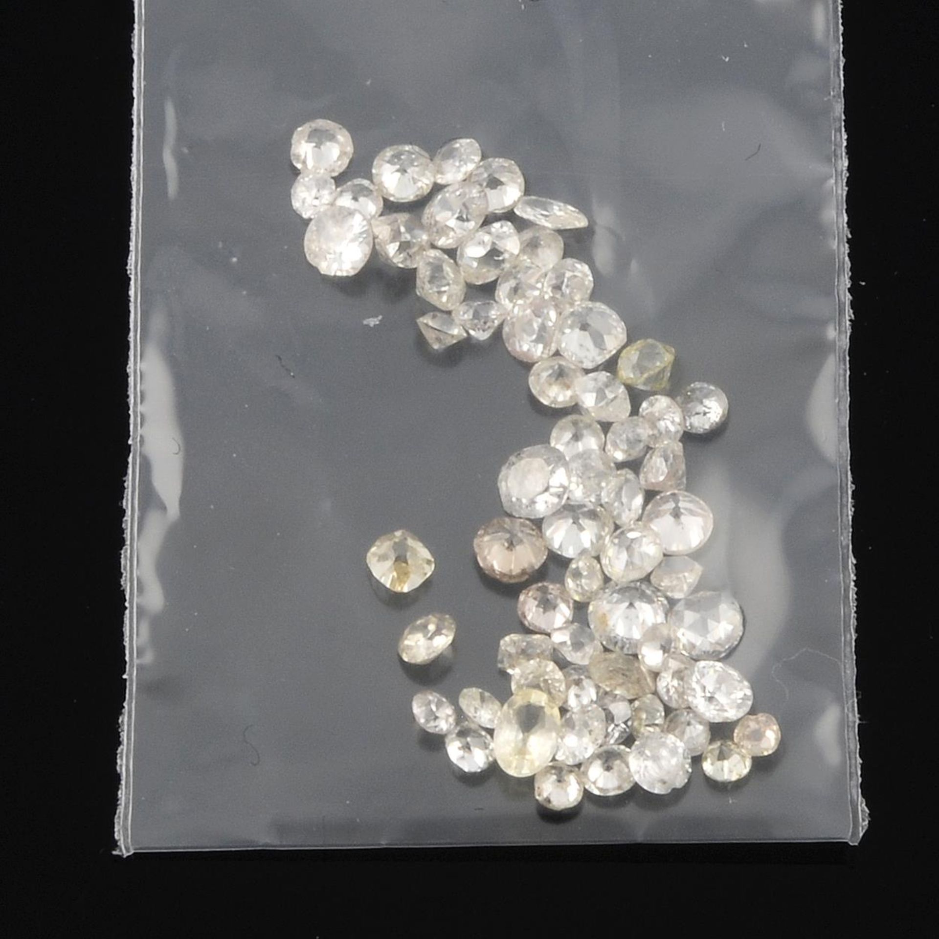 Selection of old cut diamonds, weighing 8.04ct. - Image 2 of 2