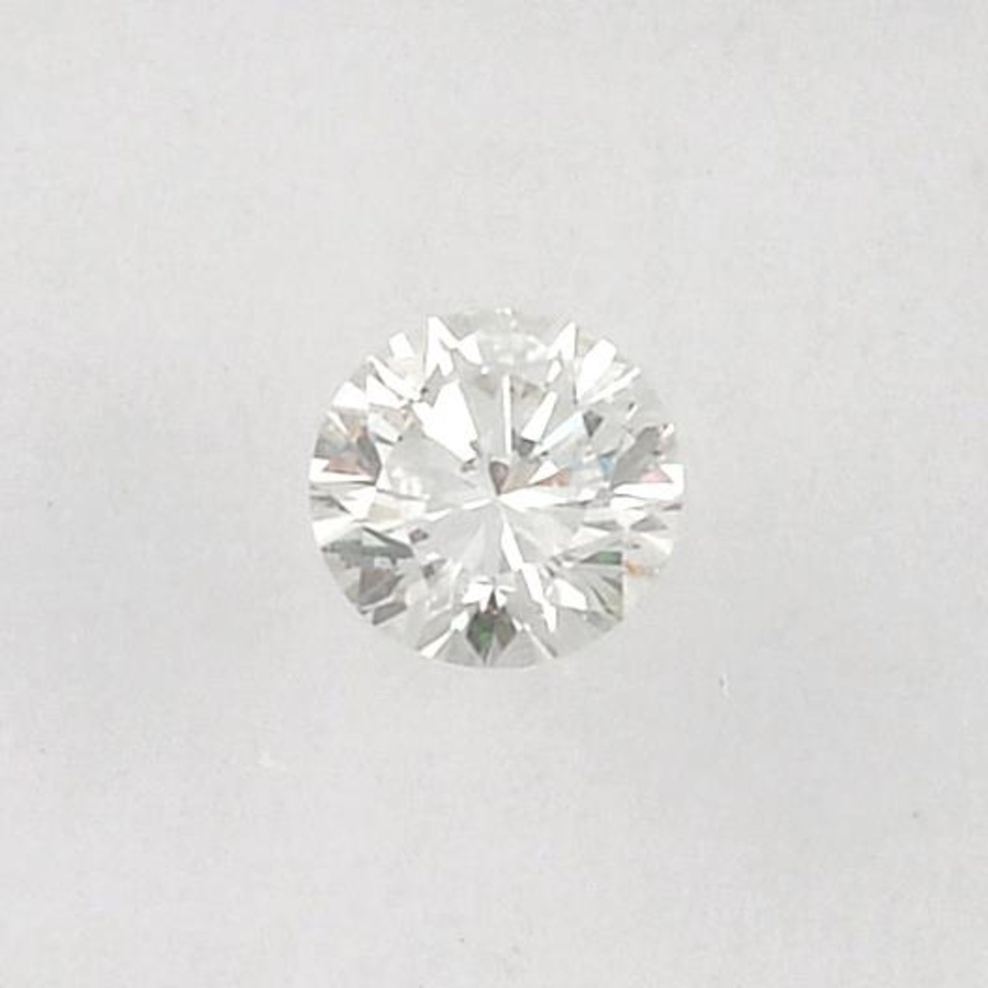 A brilliant cut diamond, weighing 0.22ct.
