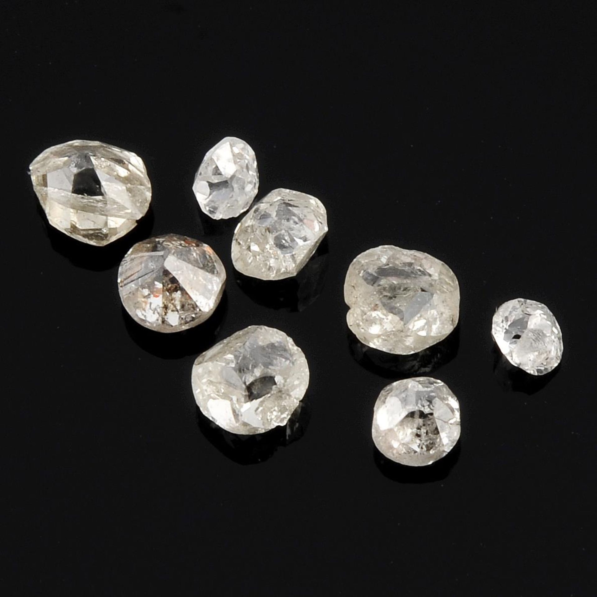 Selection of vari-shape diamonds, weighing 2.70ct.