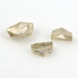 Nine vari-shape diamonds,