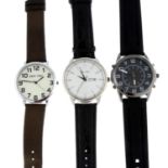 A group of fifteen assorted watches, to include an example by Police.