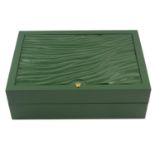 ROLEX - a large complete watch box.