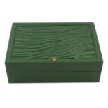 ROLEX - a large complete watch box.