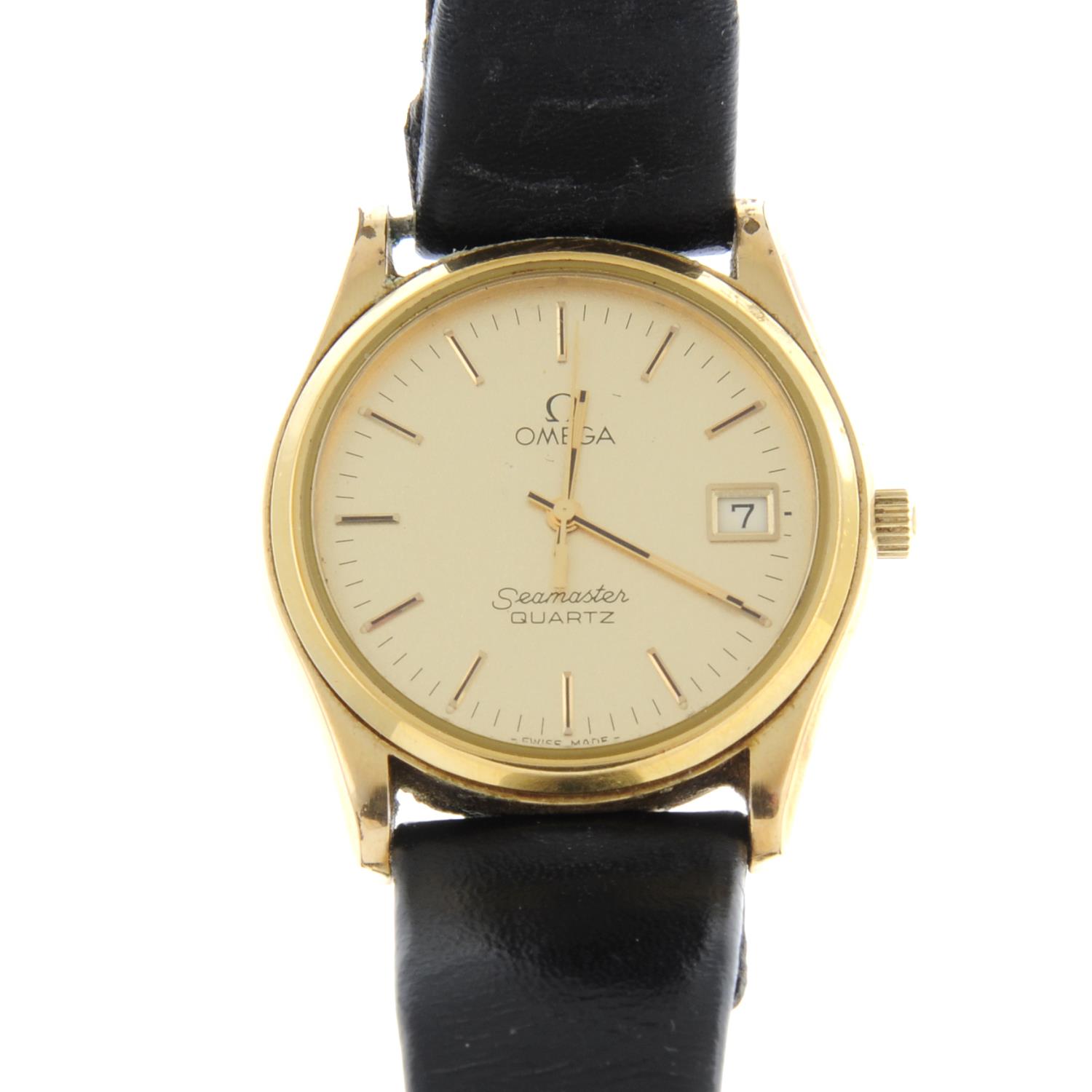 OMEGA - a gentleman's Geneve F300Hz bracelet watch. - Image 4 of 5