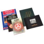 An assortment of watch reference books,
