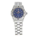 TAG HEUER - a lady's 2000 Series bracelet watch.