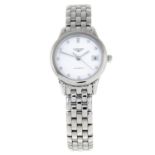 CURRENT MODEL: LONGINES - a lady's Flagship bracelet watch.