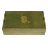 ROLEX - a complete Cellini watch box.