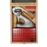 A jewelling tool set by Seitz, in wooden box.