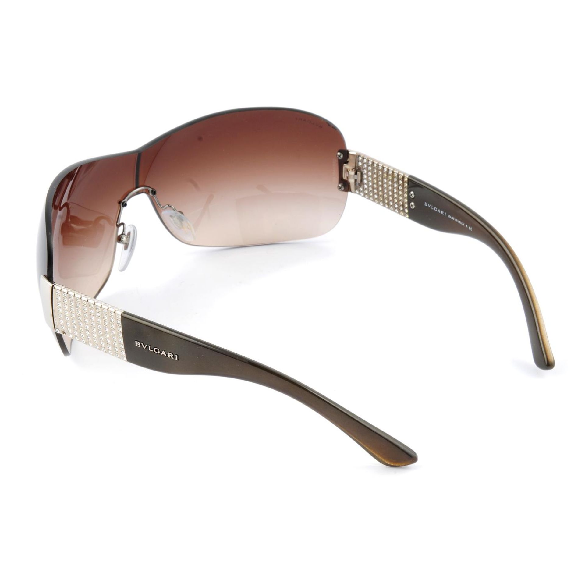 BULGARI - a pair of large rimless sunglasses. - Image 4 of 6