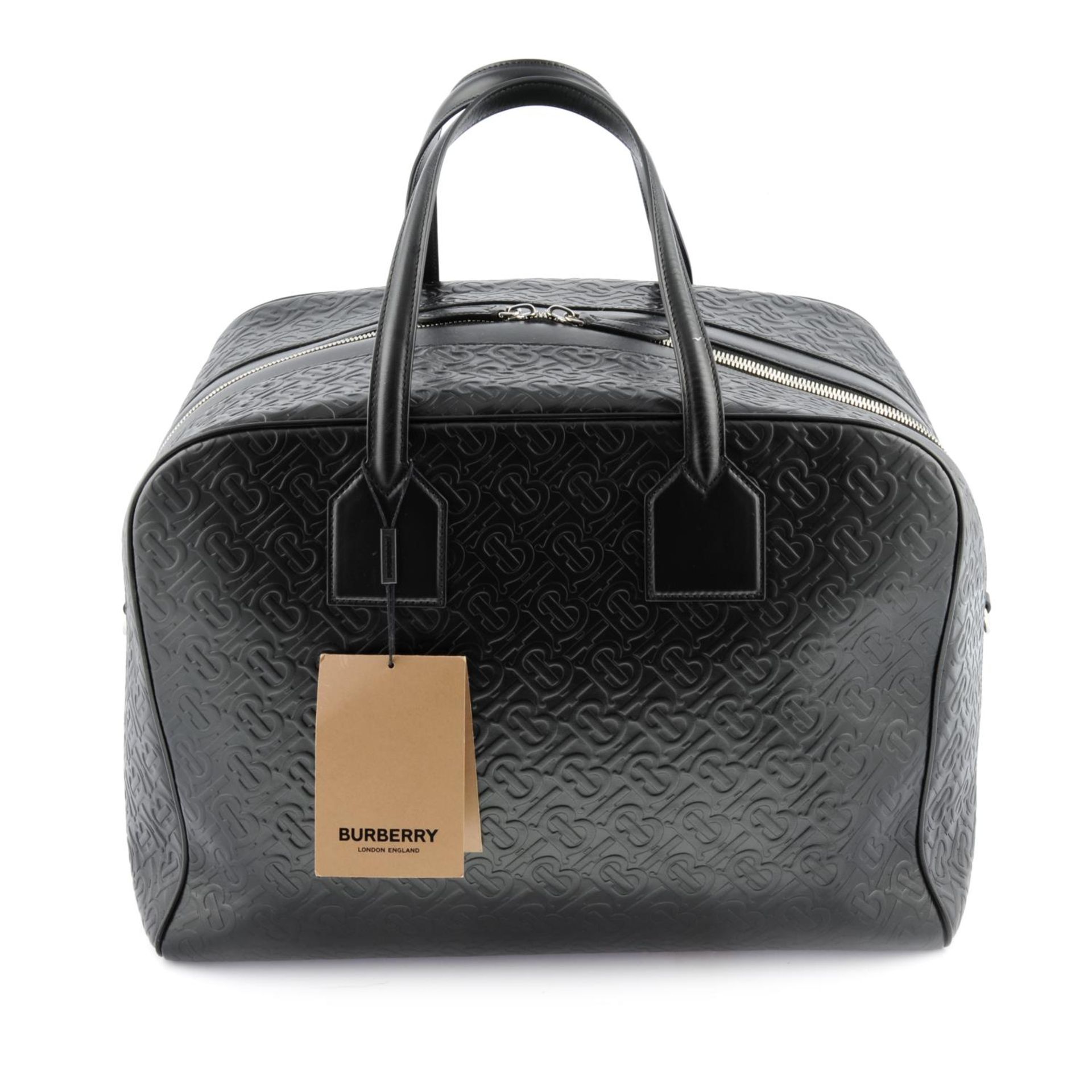 BURBERRY - a Monogram leather holdall. - Image 2 of 4