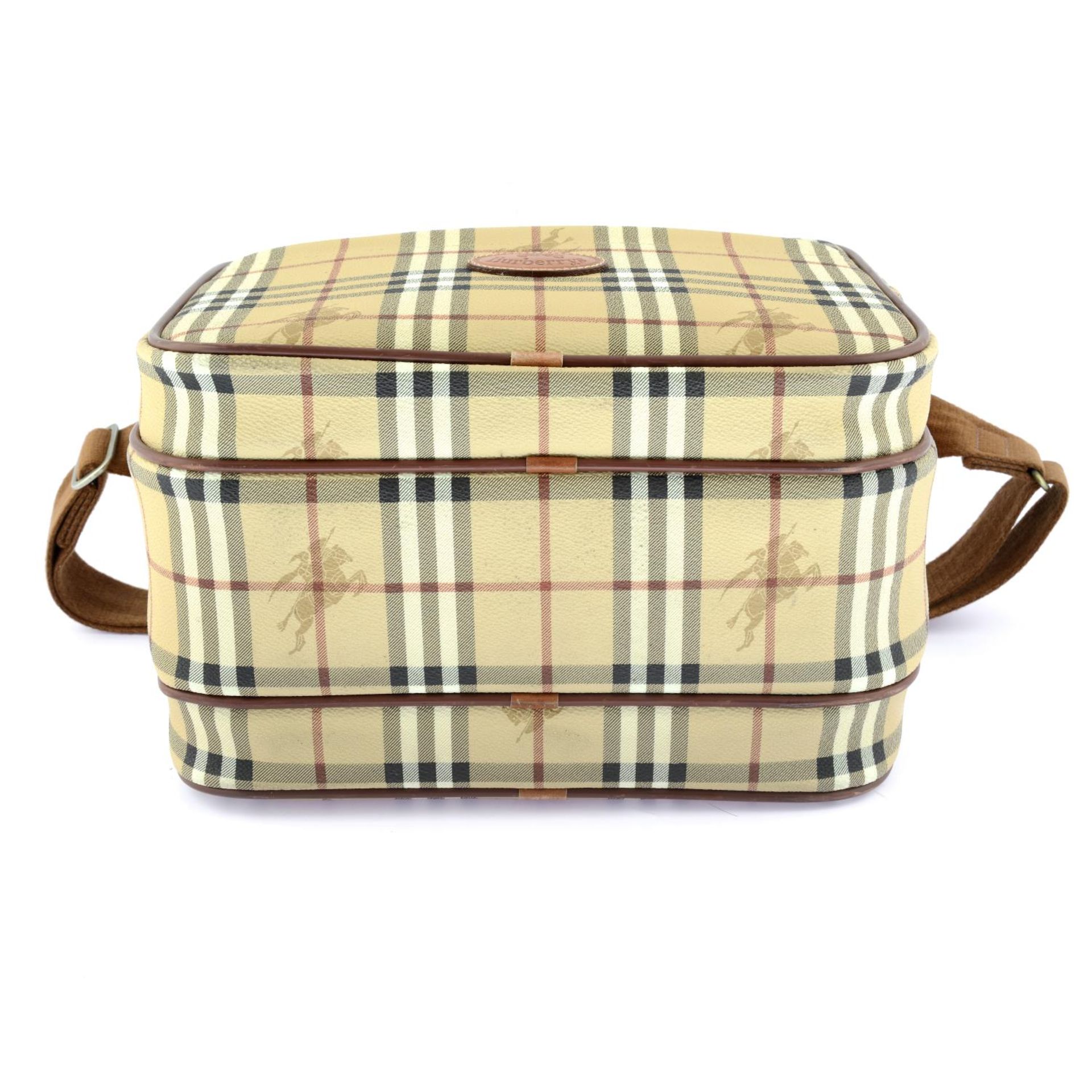 BURBERRY - a Haymarket Check handbag. - Image 5 of 6