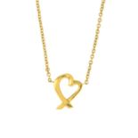 TIFFANY & CO. - A 'Loving Heart' pendant,