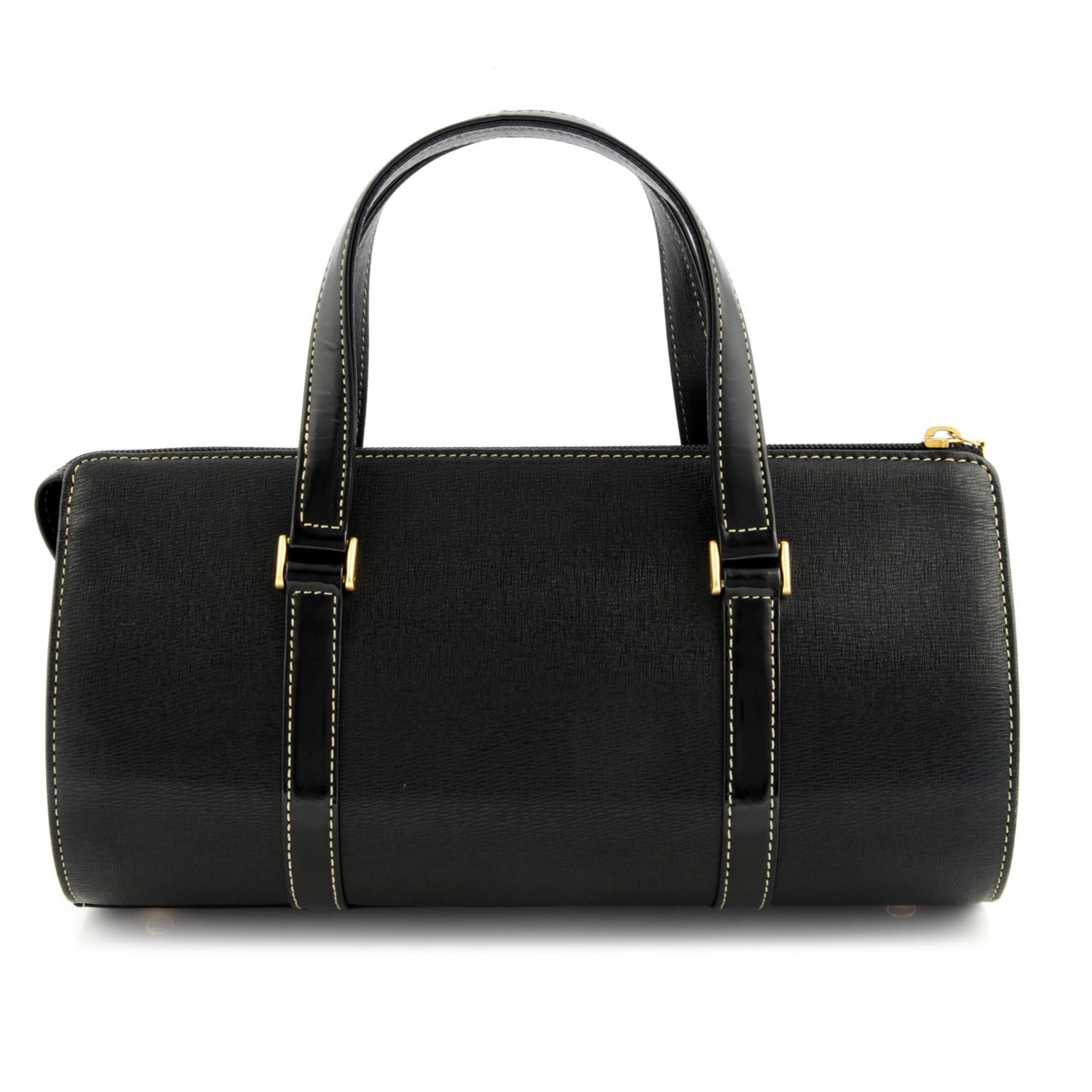 BURBERRY - a black leather handbag. - Image 2 of 4