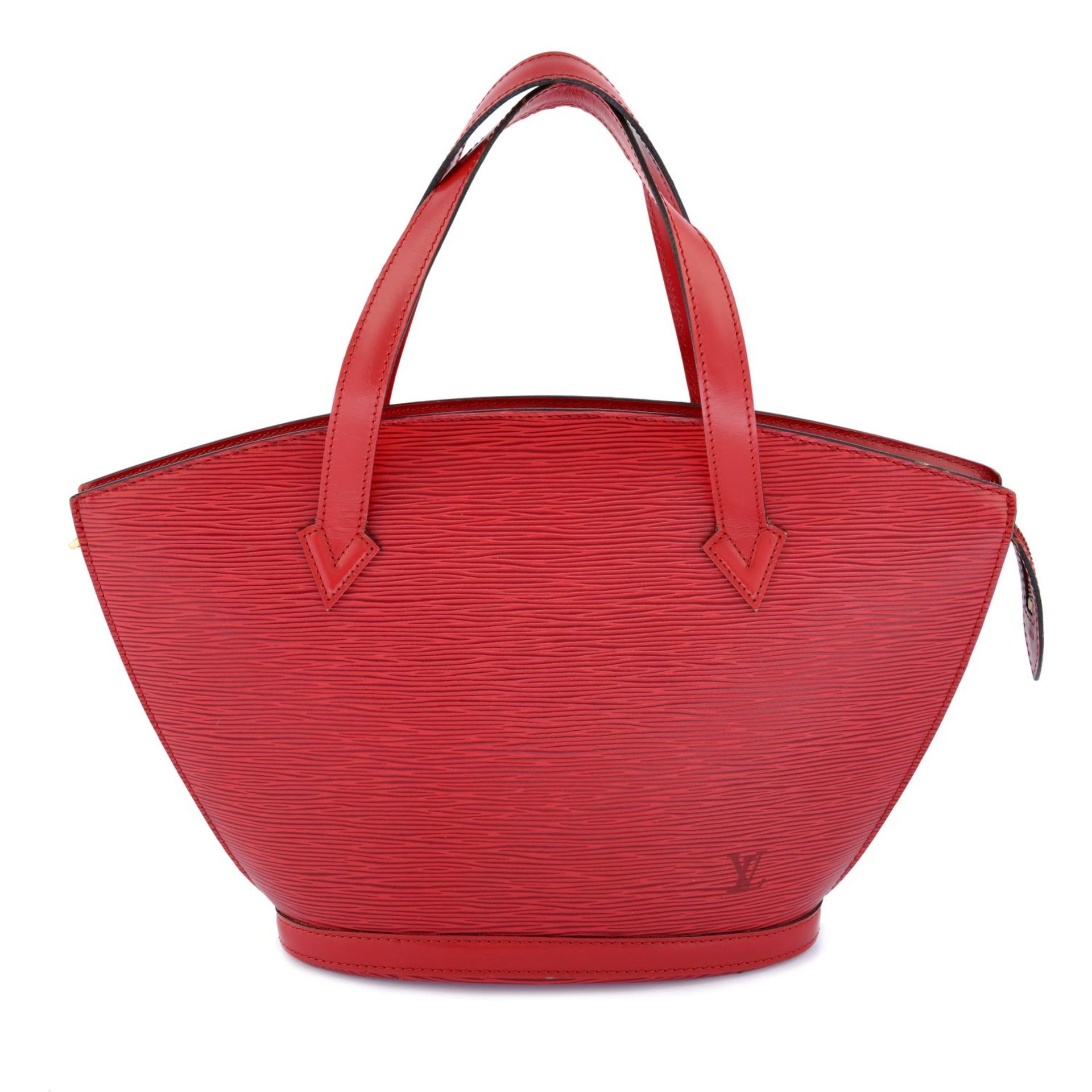 LOUIS VUITTON - a red Epi leather St.