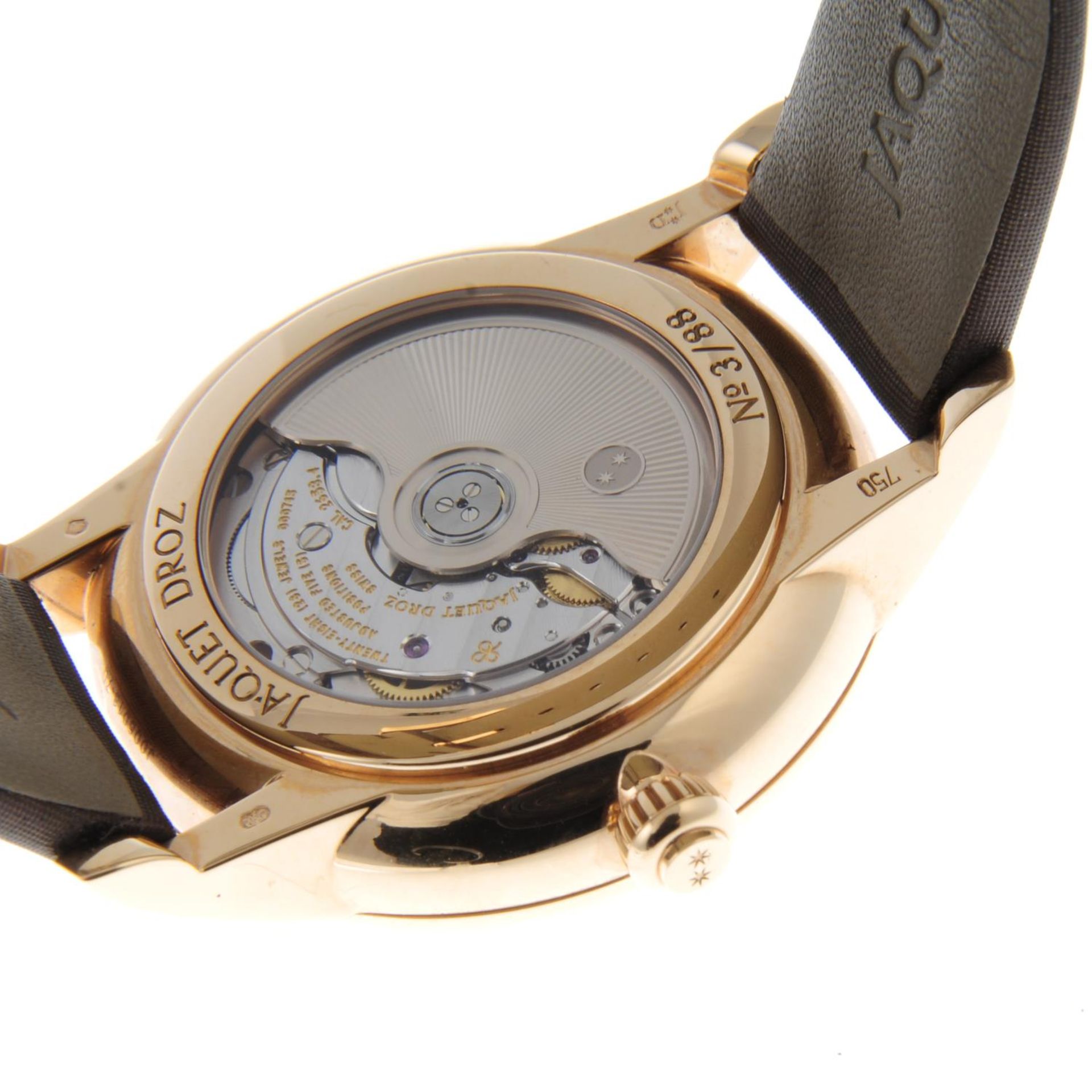 JAQUET DROZ - a limited edition Petite Heure Minute Art Deco wrist watch. - Image 2 of 6