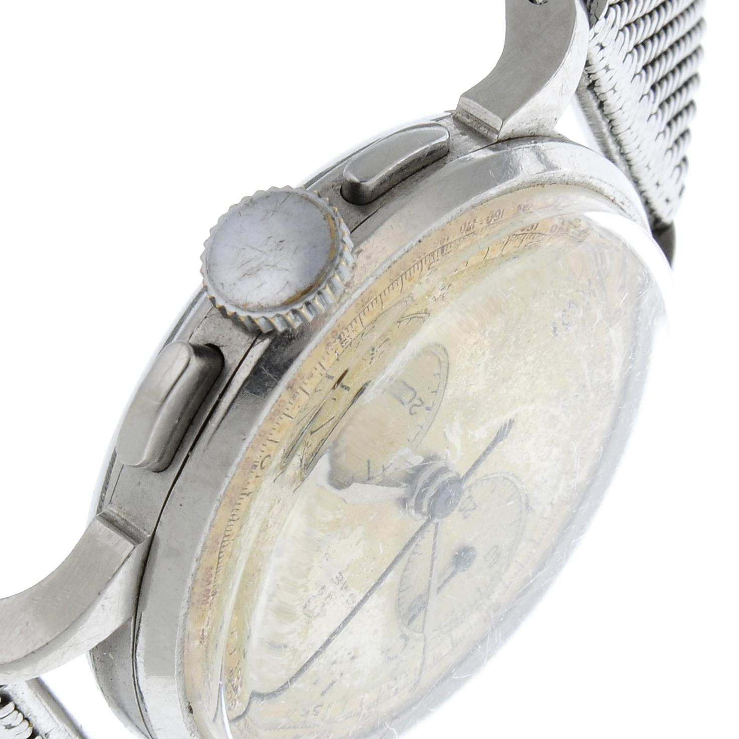 OMEGA - a chronograph bracelet watch. - Image 4 of 5