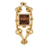 GUCCI - a Signoria bangle watch.