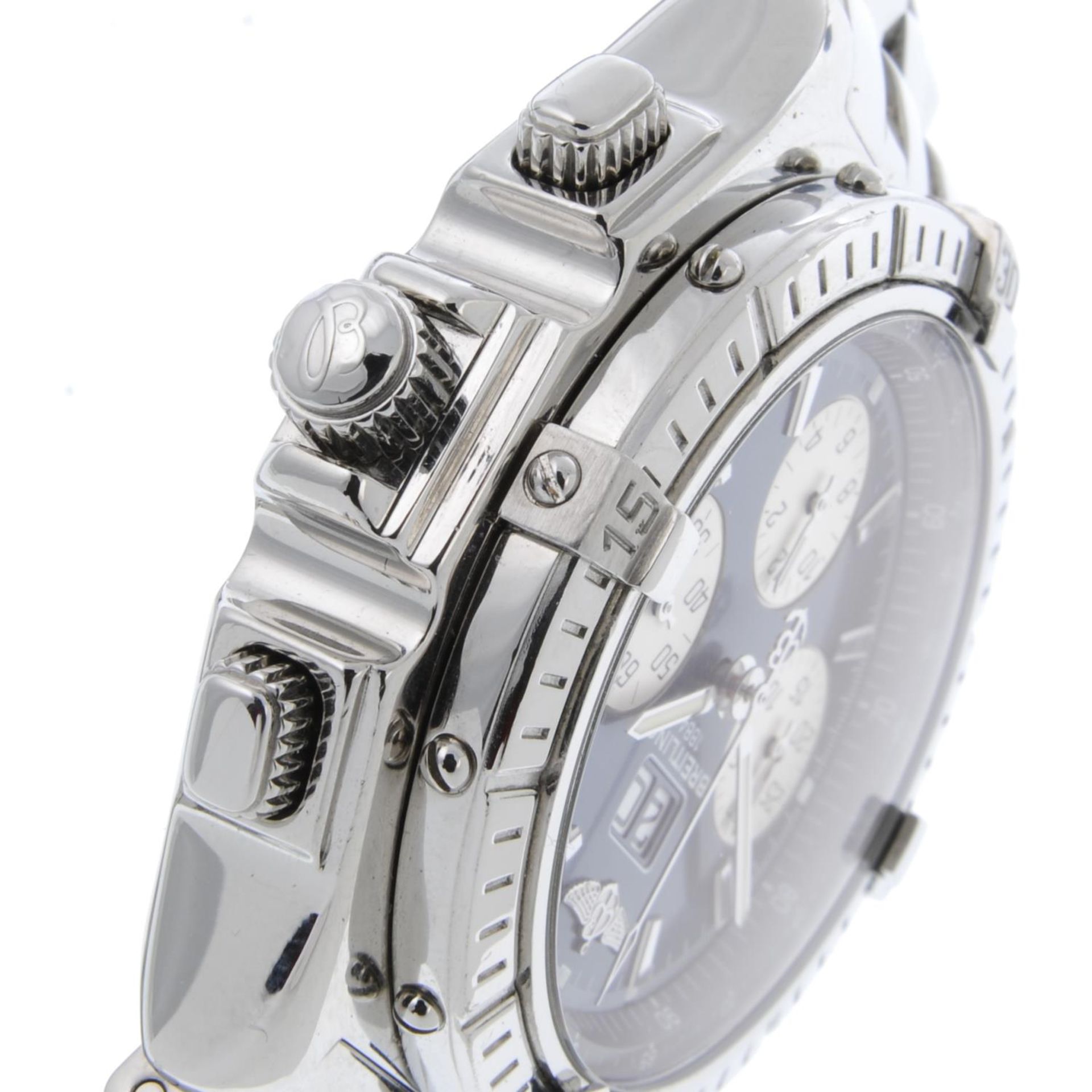 BREITLING - a Windrider CrosswindSpecial chronograph bracelet watch.Stainless steel case with - Image 4 of 6