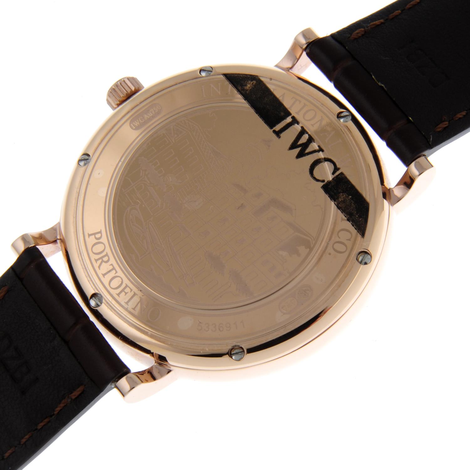 IWC - a Portofino wrist watch. - Image 6 of 6