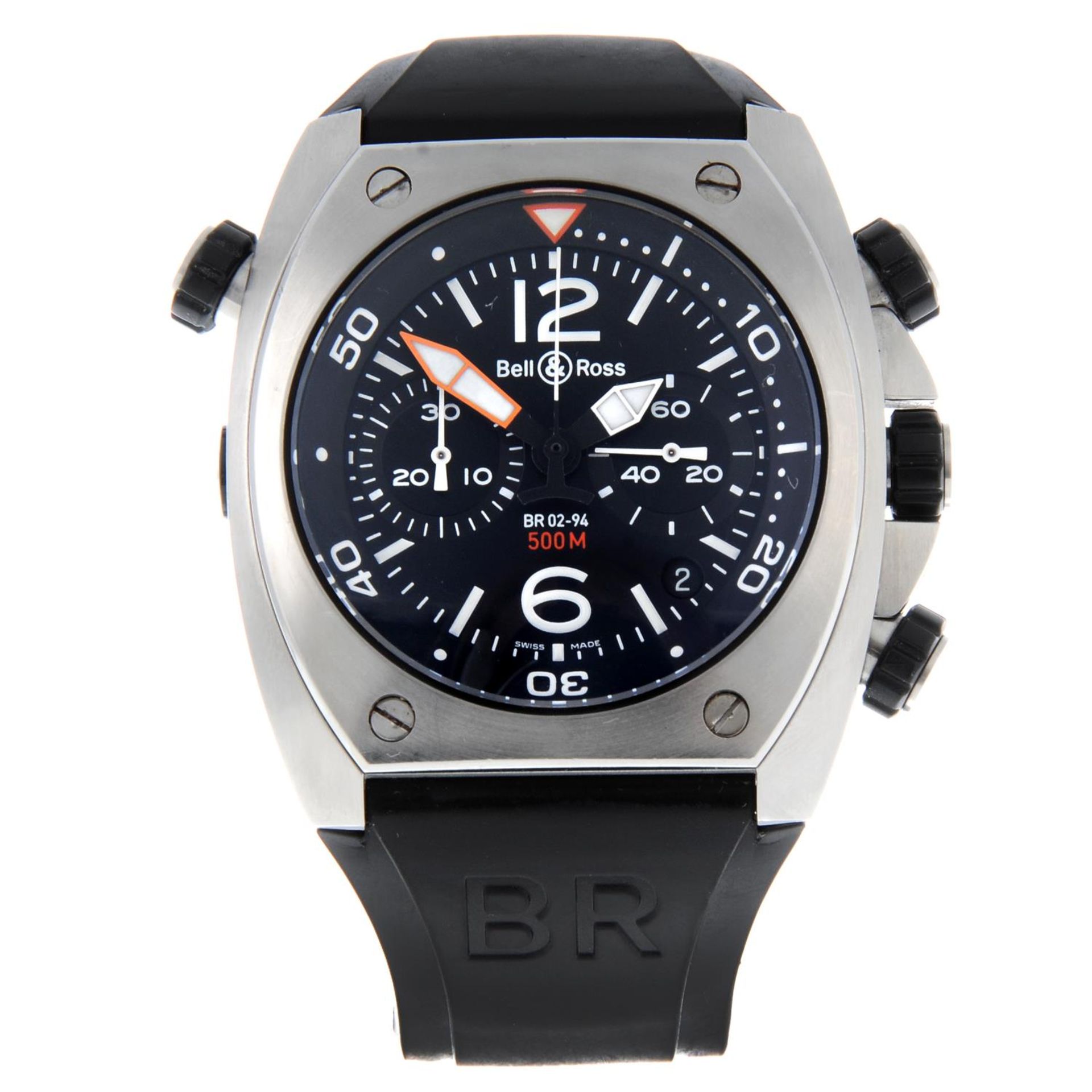 BELL & ROSS - a BR02-94chronograph wrist watch.