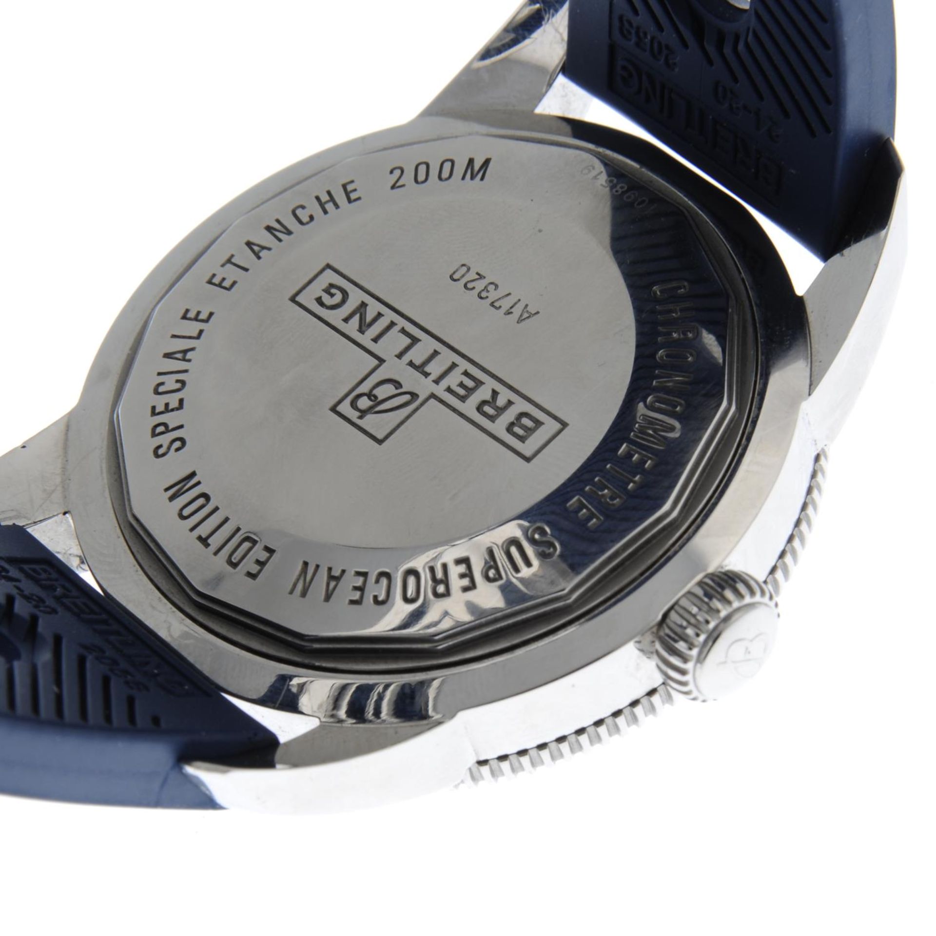 BREITLING - a SuperOceanHeritage 46 wrist watch.Stainless steel case withcalibrated bezel. - Image 2 of 5