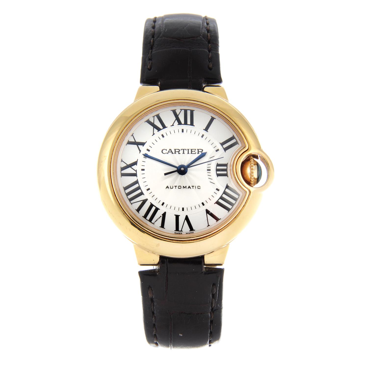 CARTIER - a Ballon Bleu wrist watch.