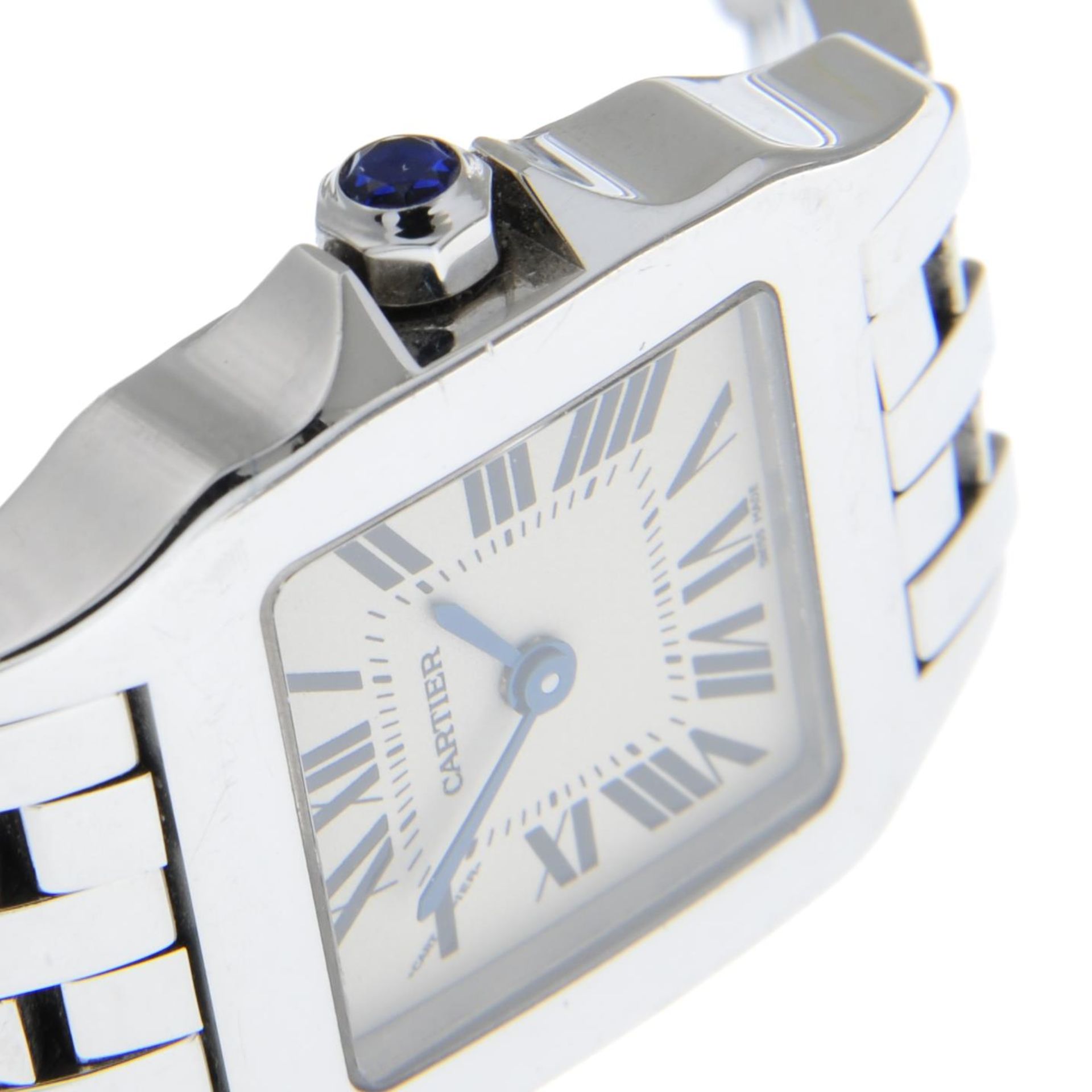 CARTIER - a Santos Demoiselle bracelet watch. - Image 5 of 5