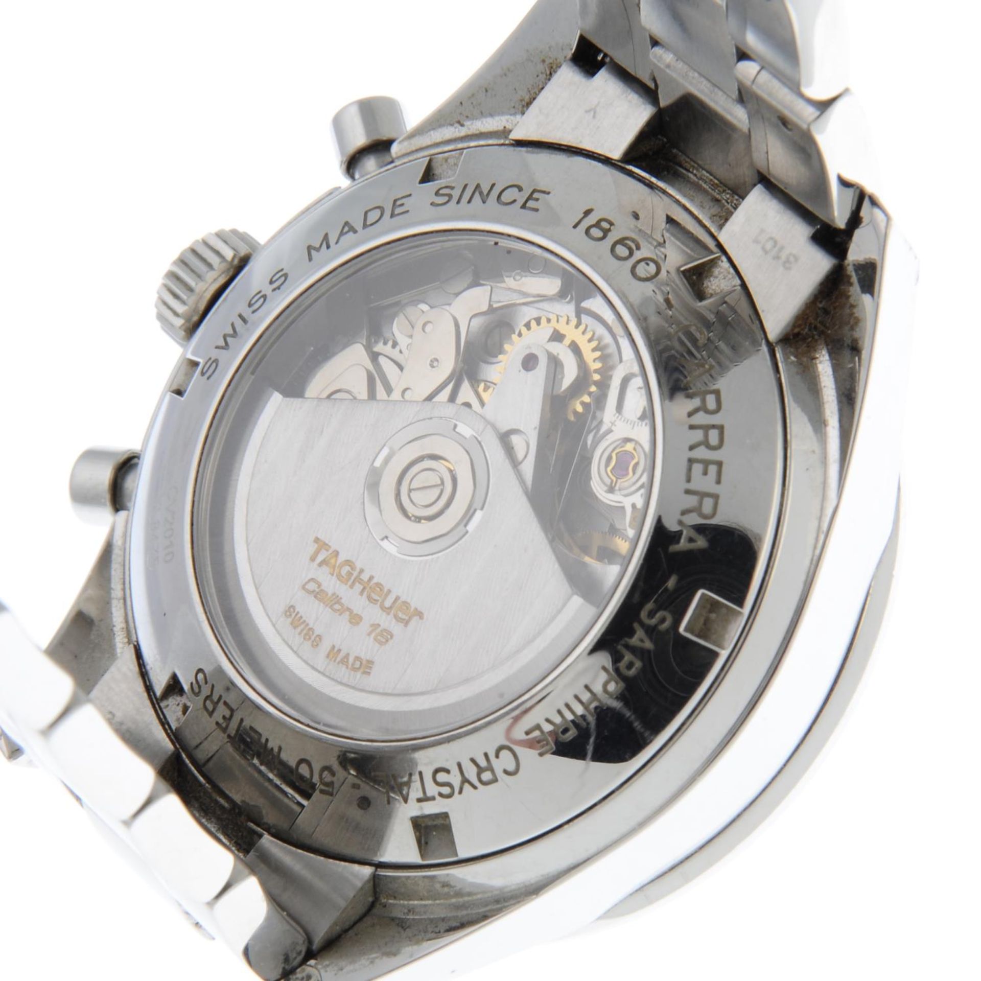 TAG HEUER - a Carrera chronograph bracelet watch. - Image 6 of 6