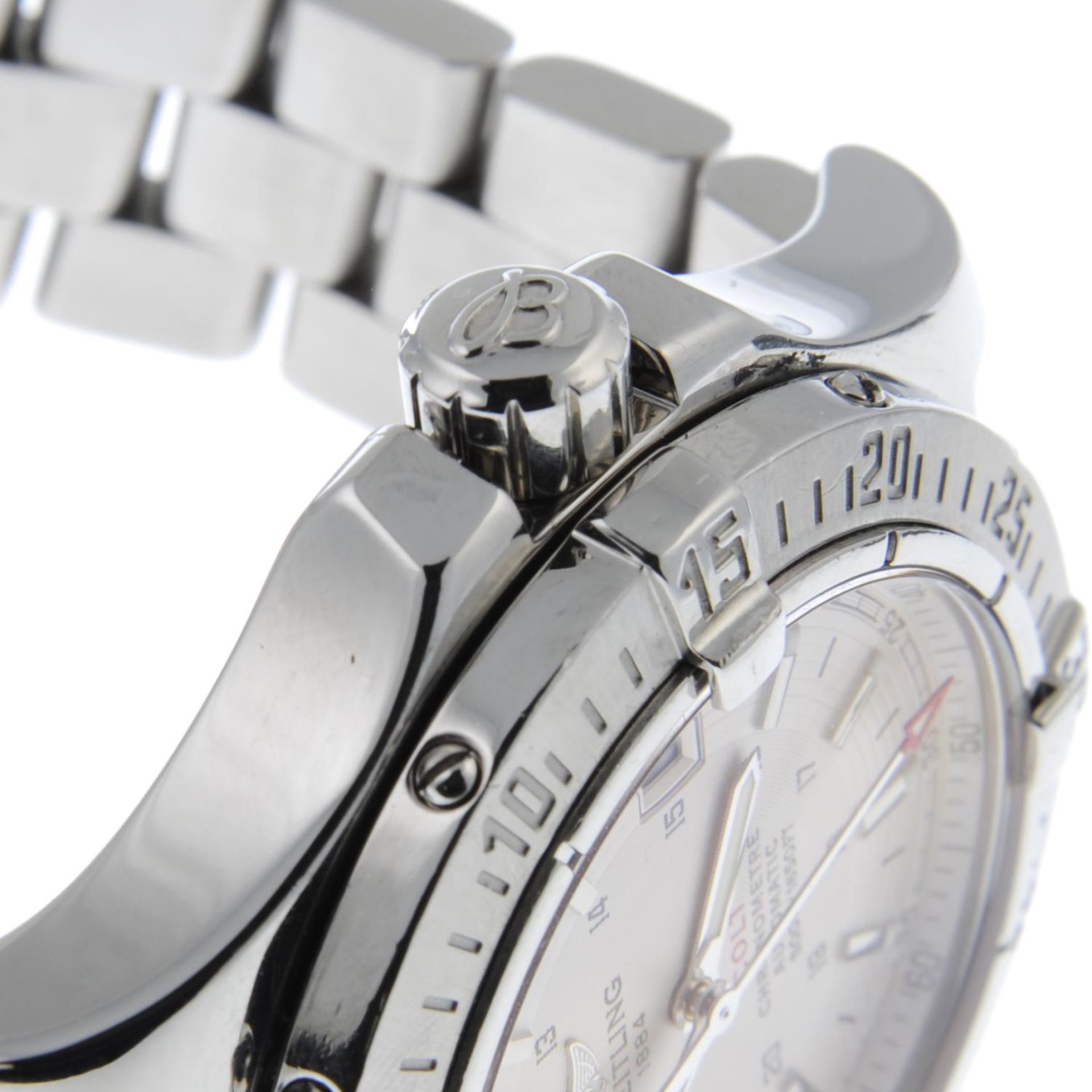 BREITLING - a Colt bracelet watch.Stainless steel case with calibrated bezel. - Image 5 of 5