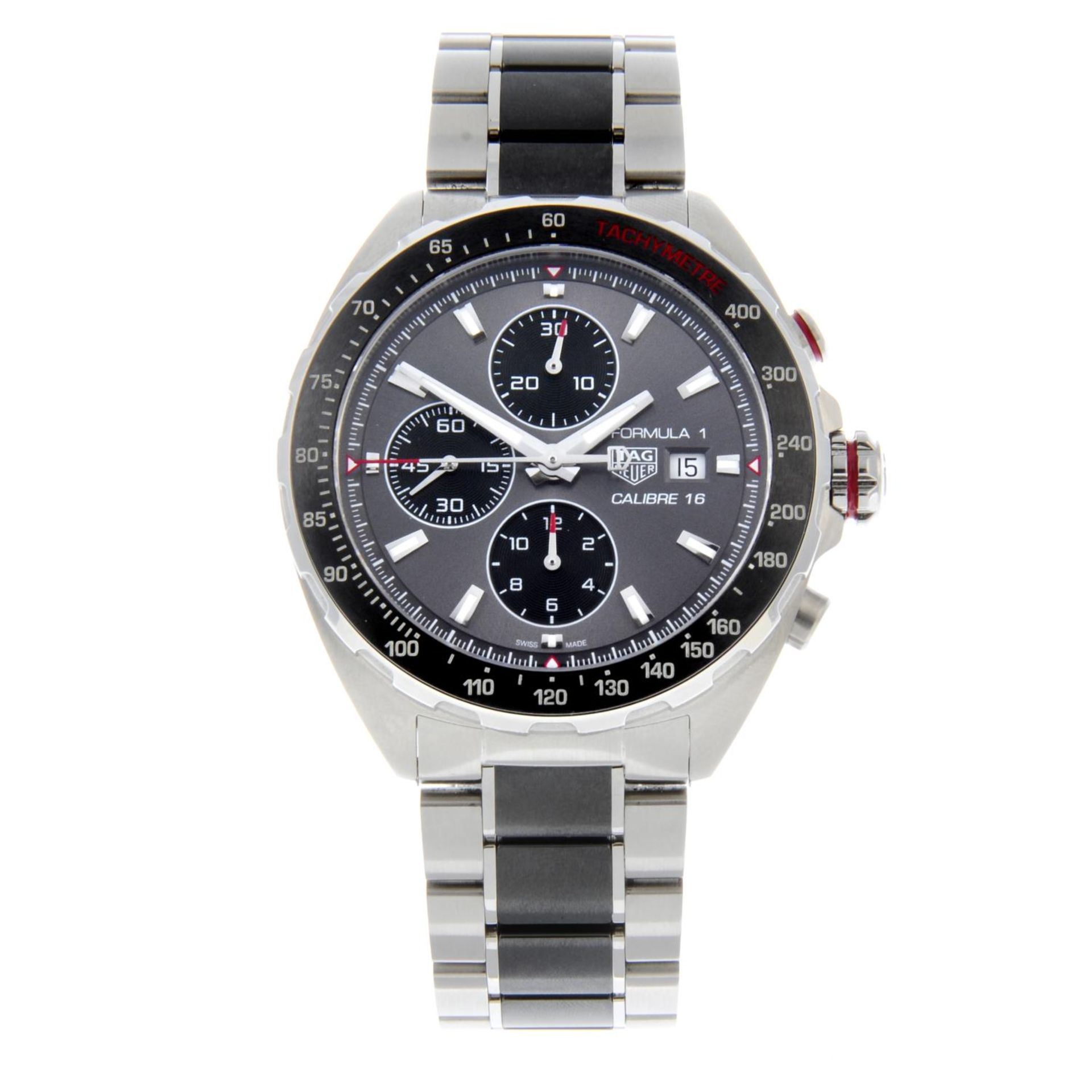 TAG HEUER - a Formula 1 chronographbracelet watch.