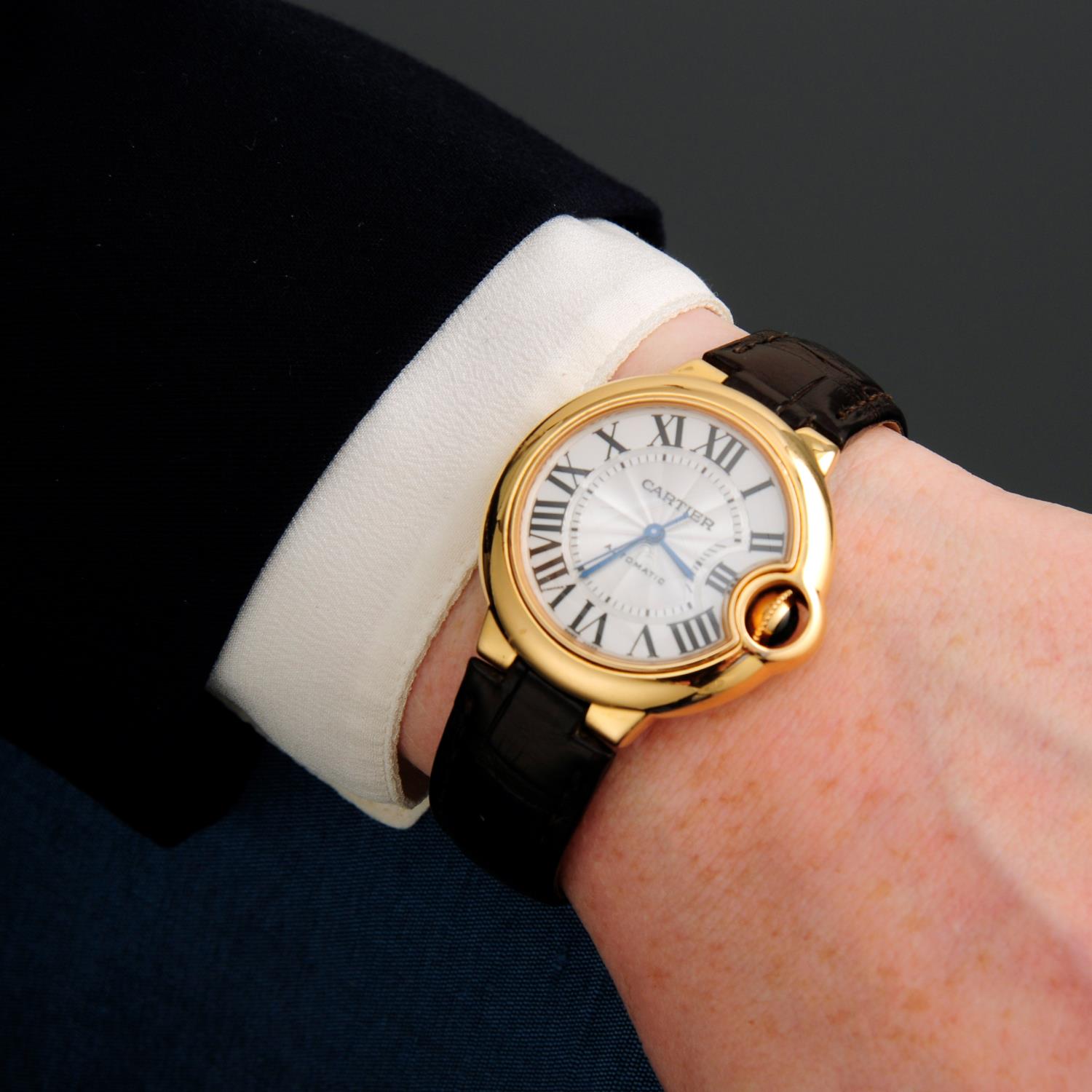 CARTIER - a Ballon Bleu wrist watch. - Image 3 of 5