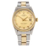 ROLEX - a Oyster Perpetual Date bracelet watch.