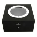 HUBLOT - a complete watch box.