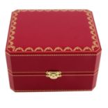 CARTIER - a complete watch box.