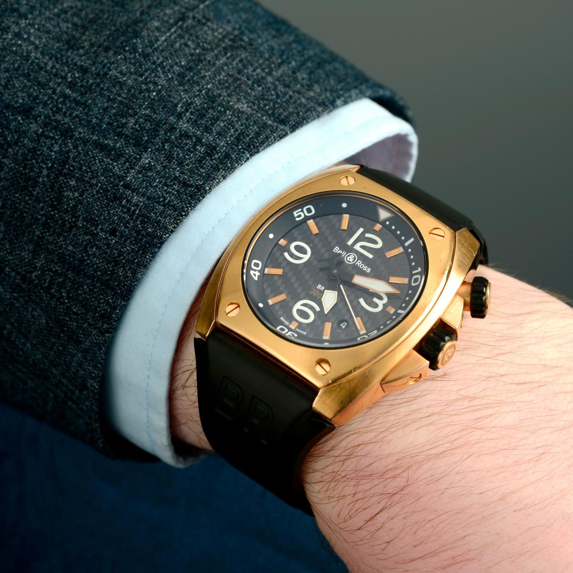BELL & ROSS - a BR02 wristwatch. - Image 3 of 5
